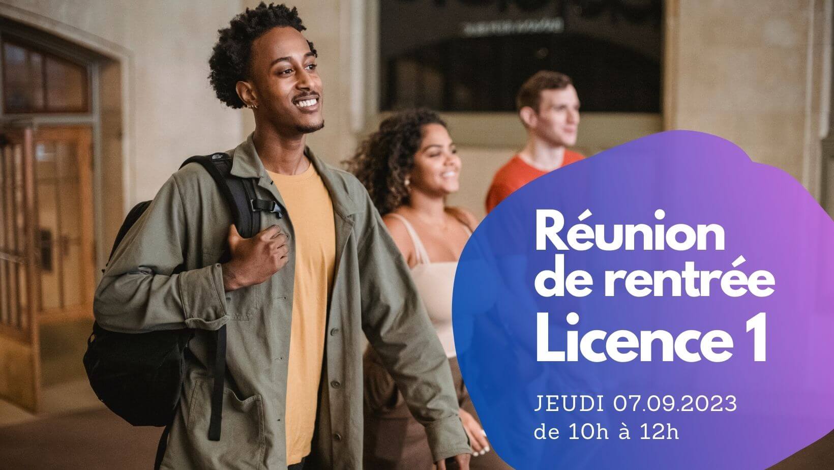 Réunion accueil Licence 1